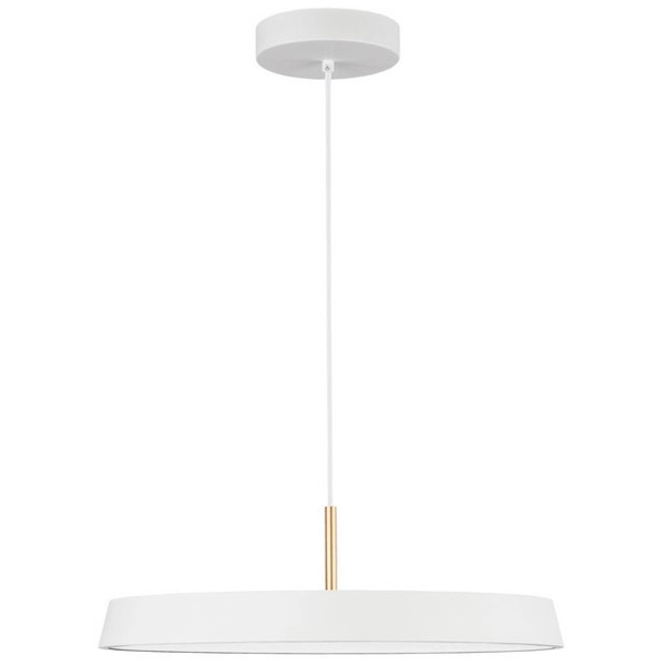 LAMPA wisząca CORUNA LE41976 Luces Exclusivias metalowa OPRAWA zwis LED 41W 3000K okrągły