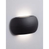 Metalowa lampa na elewację FARDANO LE75227 LED 10W 3000K IP65 czarna