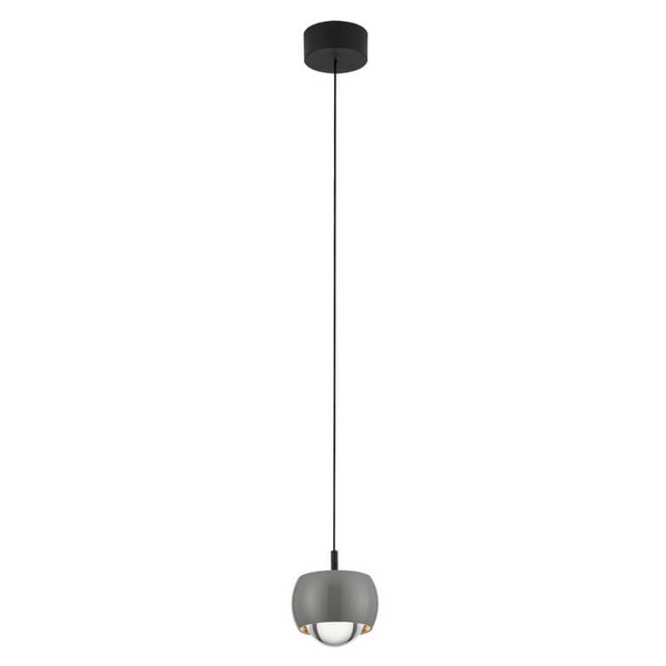 Lampa wisząca do jadalni LIMA LE44284 LED 13W 3000K bubble szara