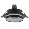 Wpustowa lampa Jet 6920 do przedpokoju oczko metalowa czarna