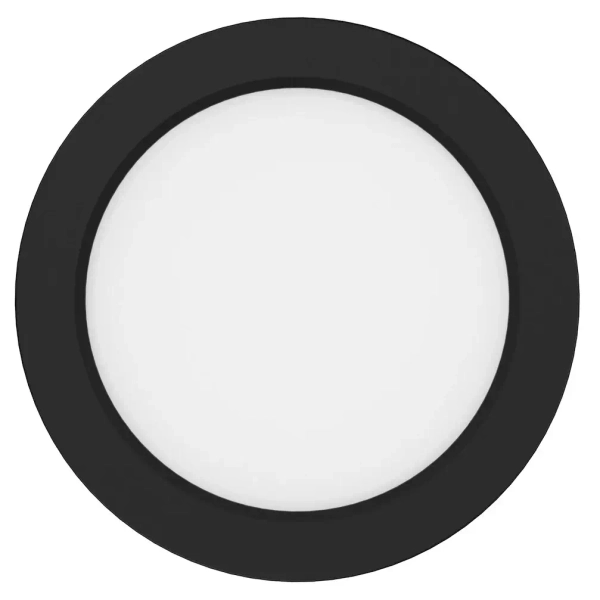 Ledowy plafon do salonu Evora ML1789 LED 6W 3CCT okrągły czarny