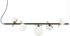 Wisząca lampa Reverso PND-5622-5-BK-W złota czarna