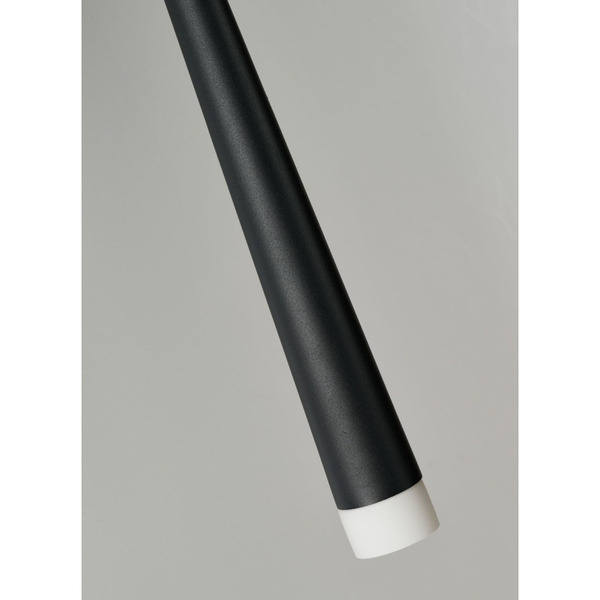Jadalniana lampa wisząca Stylo kaskada nad stół czarna