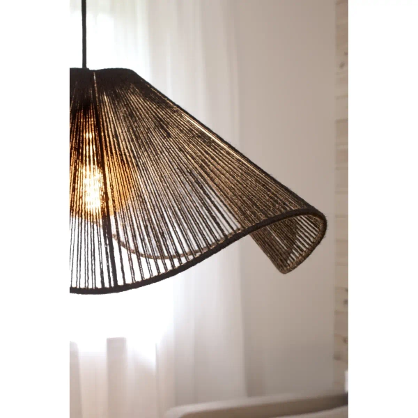 Zwisająca lampa Nami 108682 Markslojd ekologiczna do kuchni czarna