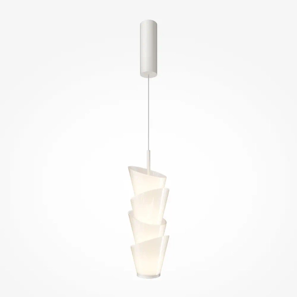 Lampa wisząca nad stół Seul MOD374PL-L28W3K LED 14W 3000K biała