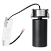 Lampa podtynkowa do kuchni HALO H0127 Maxlight LED 9W 3000K tuba czarny