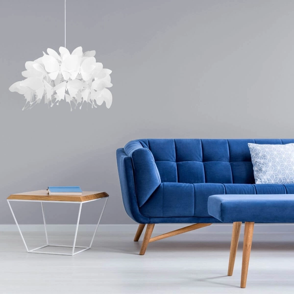 Lampa wisząca FARFALLA LP-3439/1P white Light Prestige motyle białe