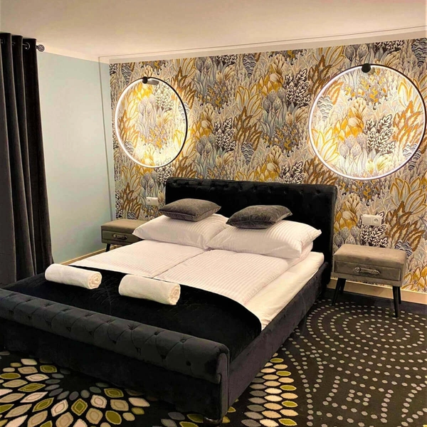 Loftowa LAMPA ścienna MIRROR LP-999/1W S BK Light Prestige metalowa OPRAWA kinkiet LED 35W 3000K do łazienki IP44 czarny