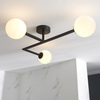 Łazienkowa lampa sufitowa L&-193905 Light& szklane kule IP44 czarna