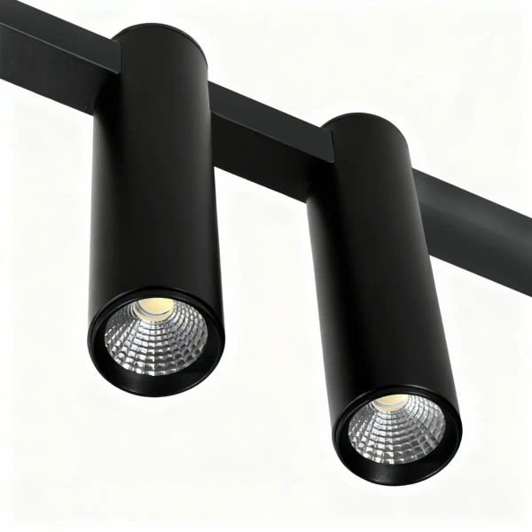 Designerska zwisająca lampa Kona 1637 LED 30W 3000-6000K czarny