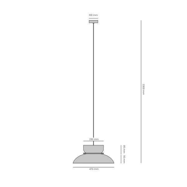 Lampa wisząca koralowa błękitna ALDO 1xE27 do sypialni 1152G29_11_J
