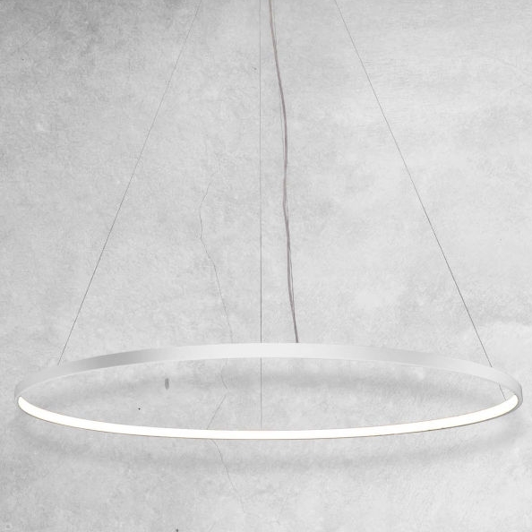 Wisząca lampa gabinetowa Agari LED 51W 4000K ring biały