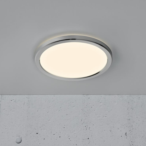 Okrągły plafon OJA 2015026133 LED 14,5W 3000-4000K IP54 chrom