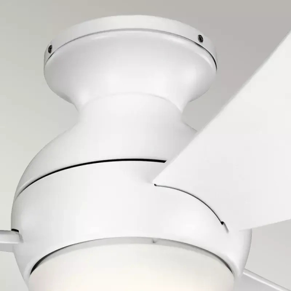 Wentylator z lampą LED Sola biały KLF-SOLA-34-WHT 10W 4000K IP23 na taras