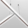 Natynkowy łącznik-T magnetyczny metalowy Exility TRA034CT-41W-DE biały