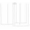 Wisząca lampa ringowa biała LED 93W 3000K pierścienie nad stół SLD/000022/3000/W/L
