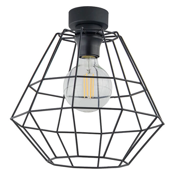 Sufitowa lampa jadalniana Diamond 6202 TK Lighting metalowa czarna