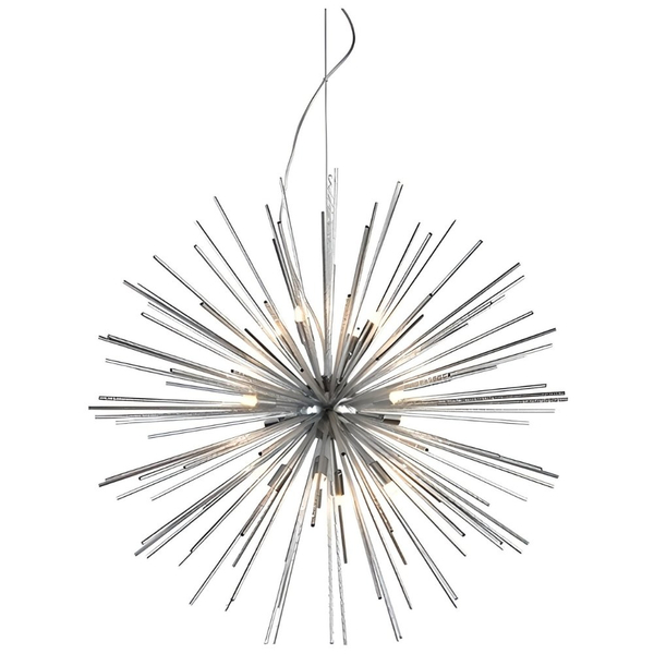 Designerska lampa zwisowa BODY CH Sirius AZ2114 Azzardo podstawa chrom