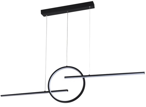 Wisząca lampa pierścieniowa Lauren AZ5257 LED 38W czarna
