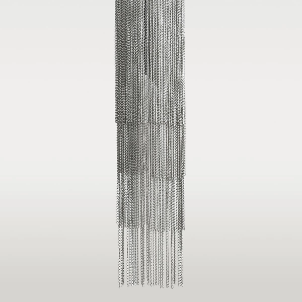 Ścienna oprawa glamour Roma w04694ni Cosmolight do salonu metal nikiel