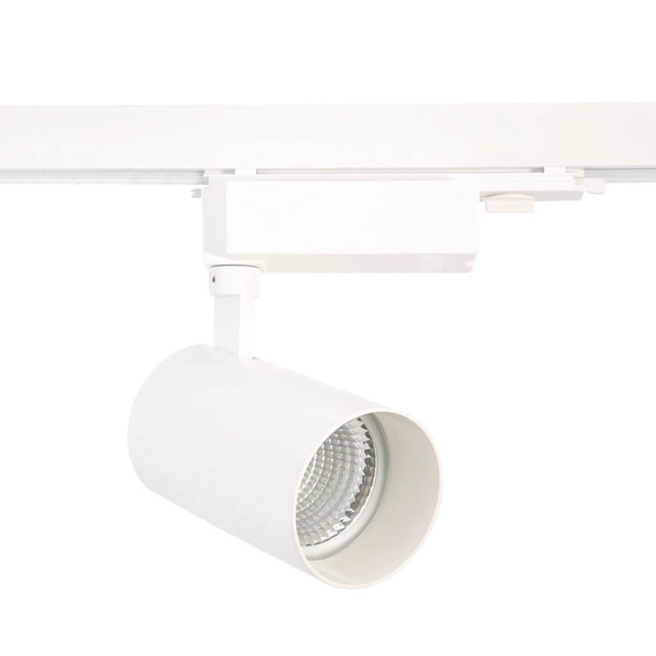 LAMPA sufitowa DALI SA-8510+HT4-BA35S/WL-WW Italux metalowa OPRAWA LED 18W 3000K do systemu szynowego 3-fazowego biała