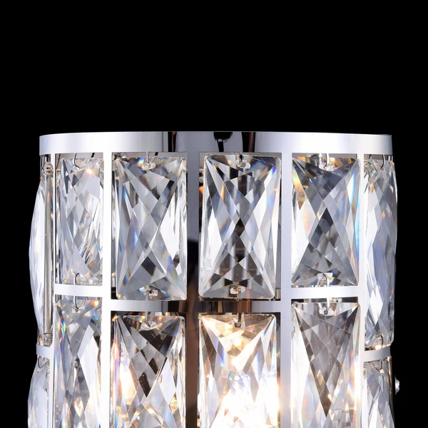 lampa ścienna Gelid MOD184-WL-01-CH glamour przeźroczysty