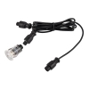 Okrągłe oczko łazienkowe IKON 94430 LED 0,75W 3000-4000K IP67 przezroczyste