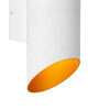 LAMPA ścienna QUIRIJN 09233/01/31 Lucide metalowa OPRAWA tuba kinkiet biały złoty