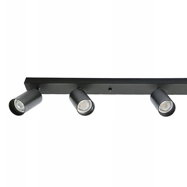 Ruchoma lampa sufitowa CGLISTSPOT listwa do sypialni czarna