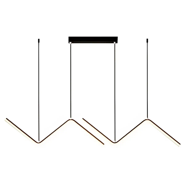 Designerska wisząca lampa Mont Blanc LWMB-90CM LED 26W 3000K czarny