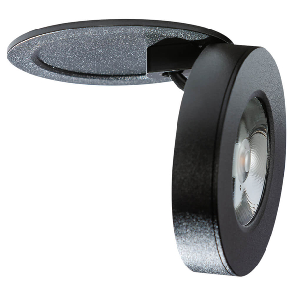 Zewnętrzna lampa wpuszczana Frida AZ4523 LED 7W 3000K IP54 oczko czarna