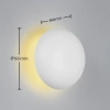 Kinkiet na ścianę ściemnialny DAVEY R24431131 LED 1,5W 3000K biały