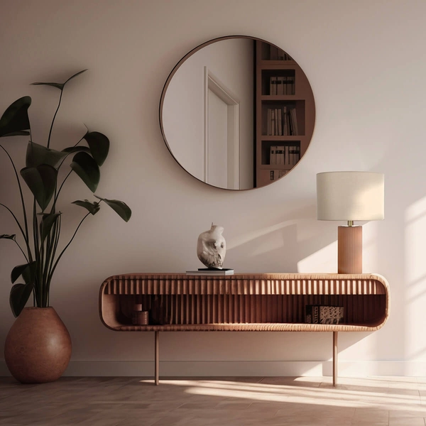 Nocna lampka Tokio LP-787/1T beżowa Light Prestige na komodę z abażurem