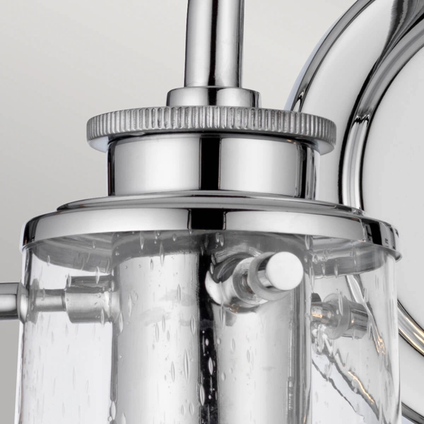 Podwójna lampa ścienna Braelyn QN-BRAELYN2-PC Quintiesse do łazienki IP44 chrom