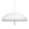 Lampa wisząca nad stół Versale 2220053001 DFTP kopuła biała