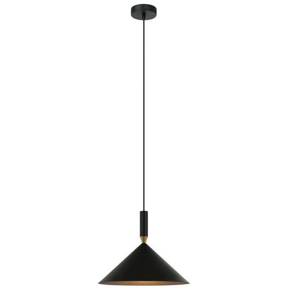 Wisząca lampa Drello PND-541101-BK Italux do gabinetu metalowa czarna