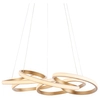 Żyrandol designerski L&-1101561 Light& LED 51W 3000K serpentyna złota