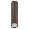 Nowoczesna sufitowa lampa Tube 11029 tuba żebrowana brązowy