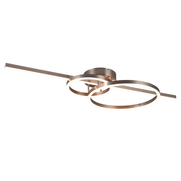 Lampa sufitowa MONTILLA 643010307 LED 54W 2700-6000K na pilota nikiel