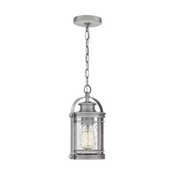Lampa wisząca z łańcuchem BOOKER QN-BOOKER8-S-IA IP44 srebrna