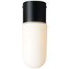 Sufitowa LAMPA loftowa ZEN 107796 Markslojd szklana OPRAWA industrialny plafon tuba do łazienki IP44 czarna przezroczysta