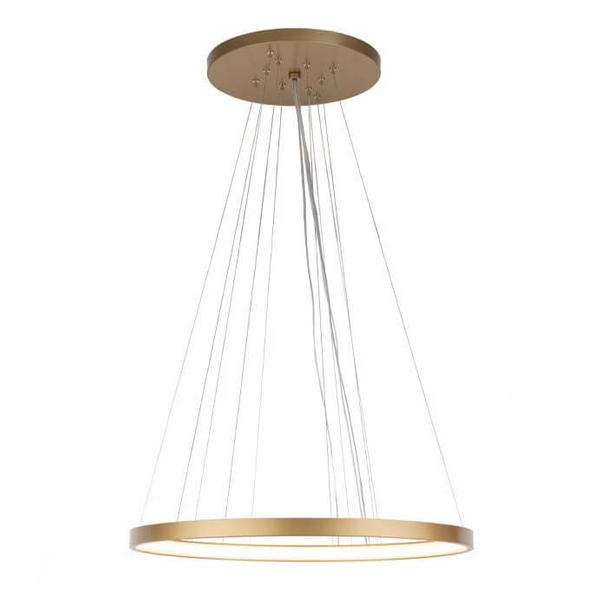 Wisząca lampa ring Agari 5324 Shilo LED 38W 3000K okrągła złota