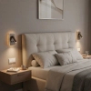 Ruchoma ścienna lampa Doria WL-83957-1-CF LED 8W 3000K do sypialni kawowy