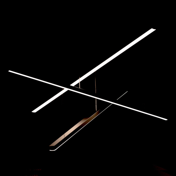 LAMPA wisząca TRIO P0311D Maxlight metalowa OPRAWA listwy LED 36W 3000K designerskie czarne