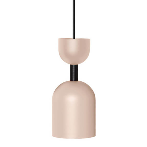 Zwisowa lampa do jadalni Supuru SUA1212P0 metalowa beżowa czarna