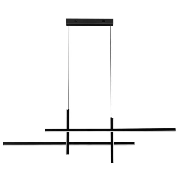 Nowoczesna lampa wisząca FORENZO LE45482 LED 40W 3200K czarna