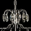 Żyrandol LAMPA wisząca VEN W-E 0702/6 pałacowa OPRAWA zwis na łańcuchu z kryształkami przezroczysty