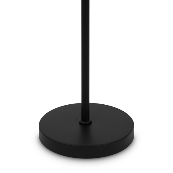Podłogowa lampa Ring MOD013FL-01B Maytoni kulisty klosz biała czarna