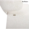 Eleganckie krzesło EDRA MM001501100361 beżowe tapicerowane tkanina 45cm