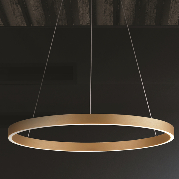 Wisząca regulowana lampa Andrea AZ5103 LED 90W 3000K złota